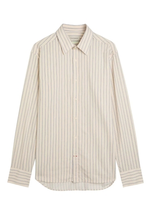 Oliver Spencer striped shirt - Neutrals