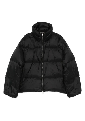 Studio Nicholson zip-up puffer jacket - Black