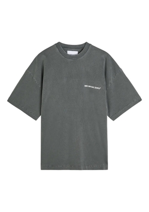 MKI Miyuki Zoku logo-embroidery T-shirt - Grey