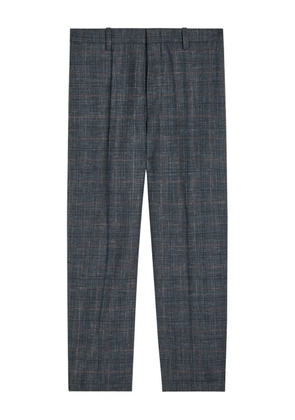 Jil Sander checked trousers - Grey