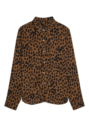 Rails Josephine animal-print shirt - Brown