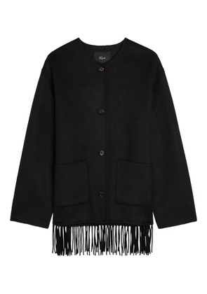 Rails fringed pocket coat - Black