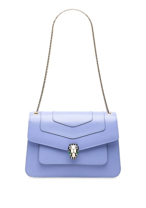 Bvlgari Pre-Owned 2021-2025 Medium Calfskin Serpenti Forever shoulder bag - Purple