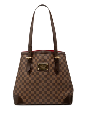 Louis Vuitton Pre-Owned 2007 Damier Ebene Hampstead GM tote bag - Brown