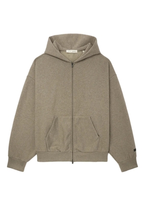 FEAR OF GOD ESSENTIALS zip-up hoodie - Neutrals