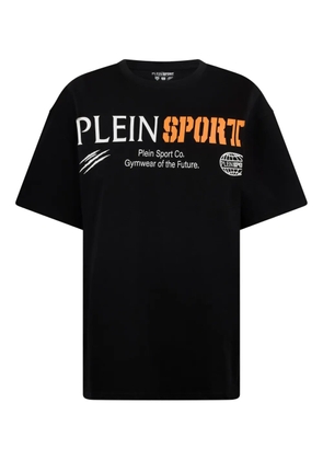 Plein Sport round-neck logo T-shirt - Black