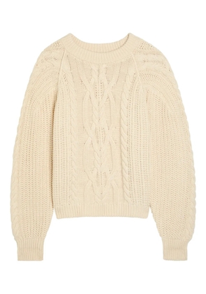Free People Frankie cable sweater - Neutrals