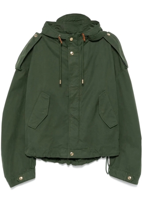 Alexander McQueen hooded jacket - Green