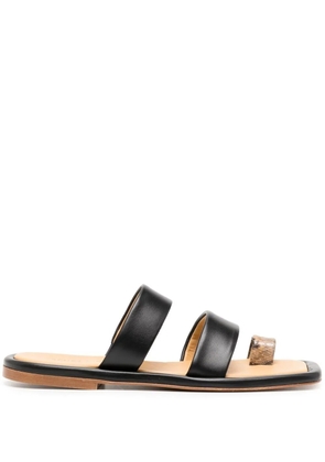 Rejina Pyo Larissa square-toe sandals - Black