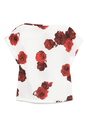 Liviana Conti floral-print blouse - White