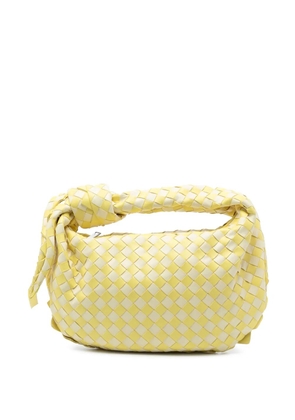 Bottega Veneta Pre-Owned 2012-2025 Teen Bicolor Nappa Intrecciato Dragon Jodie hobo bag - Yellow