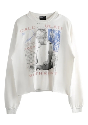 Enfants Riches Déprimés Calculate Your Birthright T-Shirt - White