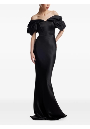 FRAMBOISE Kamari strapless maxi dress - Black