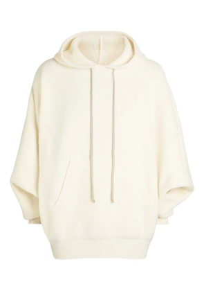 Rick Owens hooded pocket sweater - Neutrals