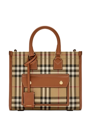 Burberry mini Freya tote bag - Neutrals