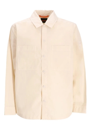 BOSS patch-pocket shirt - Neutrals