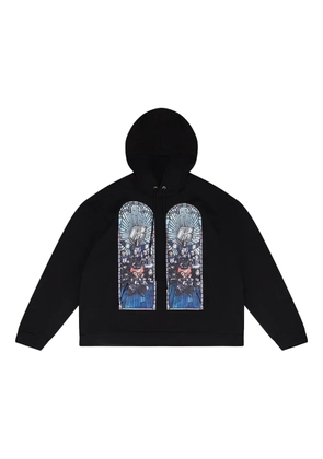 Who Decides War x Ruff Ryders graphic-print hoodie - Black