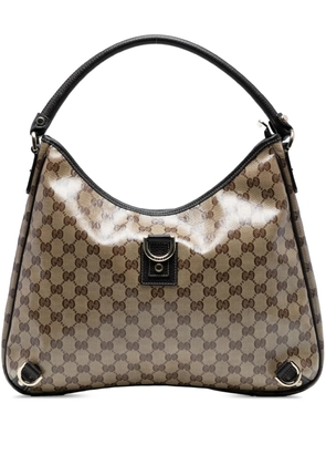 Gucci Pre-Owned 2000-2015 GG Crystal Abbey D Ring shoulder bag - Brown