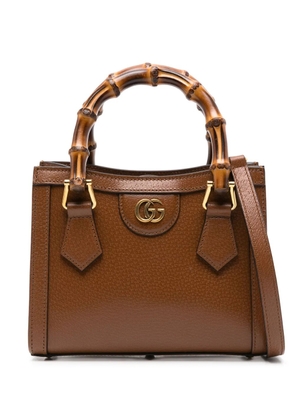 Gucci mini Diana tote bag - Brown