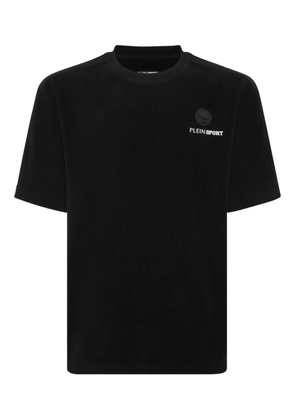 Plein Sport logo-plaque crew-neck T-shirt - Black