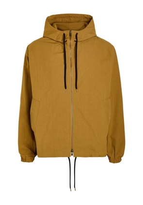 Studio Nicholson hooded zip-up jacket - Brown
