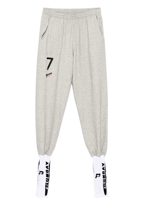 PROTOTYPES football-sock track pants - Grey