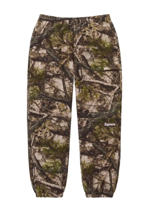 Supreme camouflage-print trousers - Brown