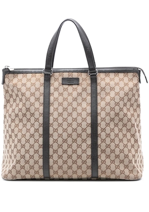 Gucci Pre-Owned 2016-2025 GG Canvas tote bag - Brown