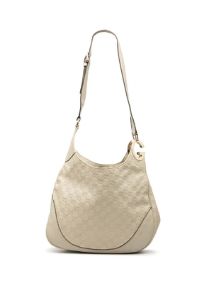 Gucci Pre-Owned 2000-2015 Guccissima Charlotte crossbody bag - White
