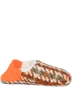 Merippa tweed slippers - Brown