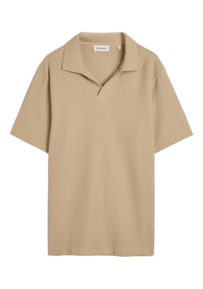 FRAME collared T-shirt - Neutrals
