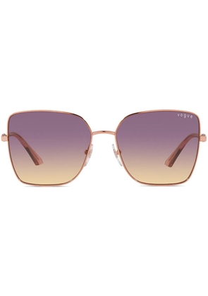 Vogue Eyewear oversize-frame sunglasses - Gold