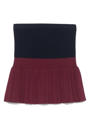 SANDRO plissé skirt - Blue