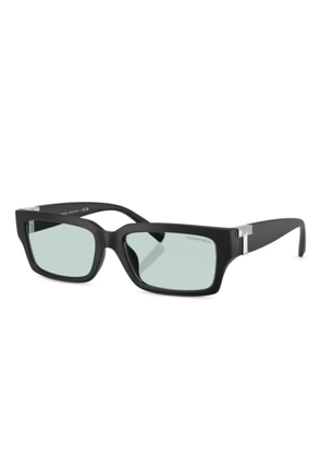 Tiffany & Co Eyewear logo-plaque sunglasses - Black
