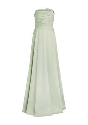 Bernadette Lucina ruched strapless dress - Green