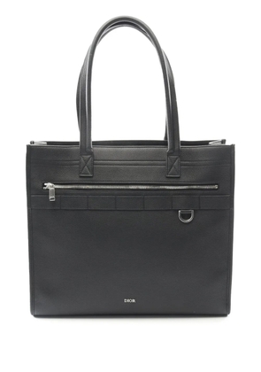 Christian Dior Pre-Owned 2023 Leather Safari tote bag - Black