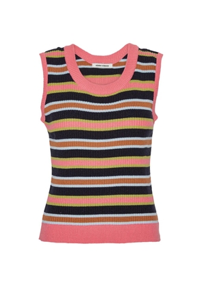 Henrik Vibskov striped knitted vest - Blue