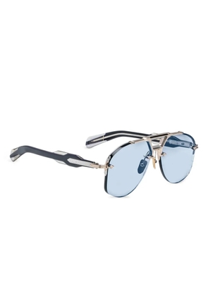 Jacques Marie Mage pilot-frame sunglasses - Blue