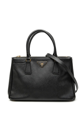 Prada Pre-Owned 2010-2025 Small Saffiano Lux Galleria Double Zip satchel - Black