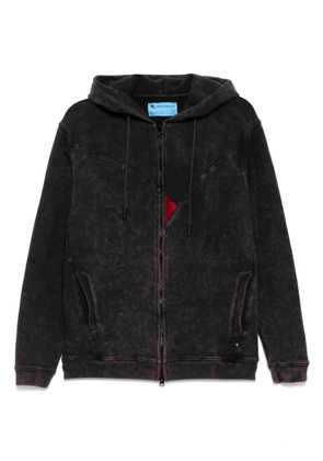 Stain Shade zip-up sweatshirt - Pink