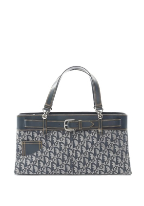Christian Dior Pre-Owned 10s monogram-pattern handbag - Blue