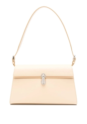 Savette leather shoulder bag - Neutrals