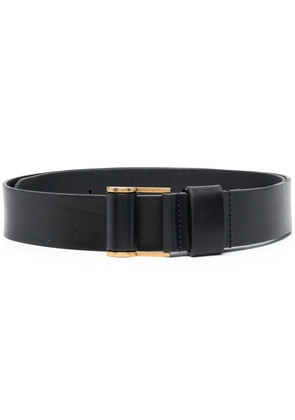 Saint Laurent Corset leather belt - Black