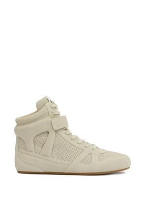 MARANT Sennyh high-top leather sneakers - Neutrals