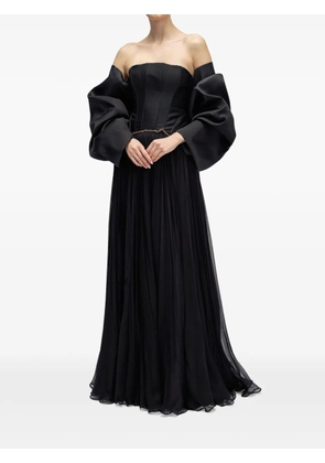 ARAFTU embellished gown - Black