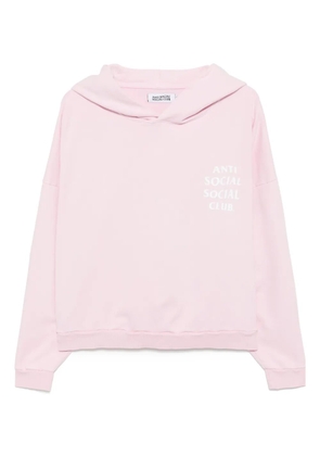 Anti Social Social Club Cozy hoodie - Pink