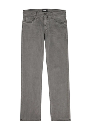 PAIGE Normandie straight-leg jeans - Grey