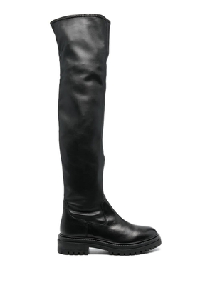 Geox Iridea 50mm over-the-knee boots - Black