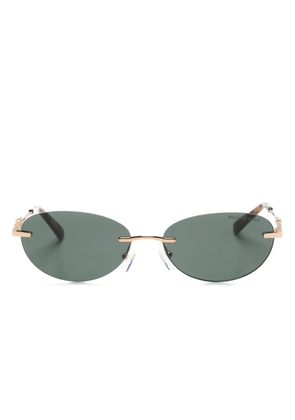 Michael Kors round-frame sunglasses - Gold