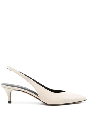 ISABEL MARANT point-toe slingback pumps - White